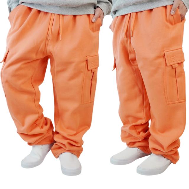 SHAKA WEAR シャカウェアメンズ パンツFCP23 スウェットカーゴパンツ 12.5oz ヘビーウェイトPEACH ピーチ ピンク ウォッシュロゴ刺繍 スエット ロサンゼルス LAギャング 西海岸 ウェストコースト