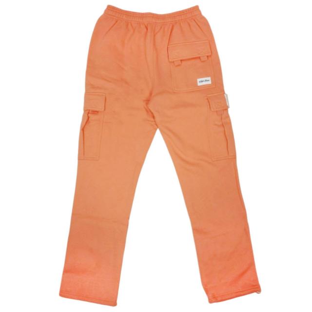 SHAKA WEAR シャカウェアメンズ パンツFCP23 スウェットカーゴパンツ 12.5oz ヘビーウェイトPEACH ピーチ ピンク ウォッシュロゴ刺繍 スエット ロサンゼルス LAギャング 西海岸 ウェストコースト