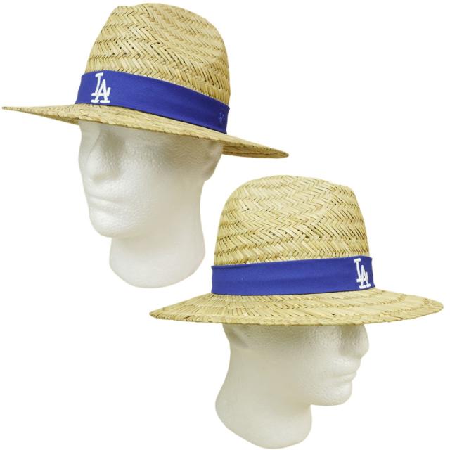 LA ドジャース ストローハット 楽天市場】FOCO ロサンゼルス ドジャース公式STREW HAT ストローハット