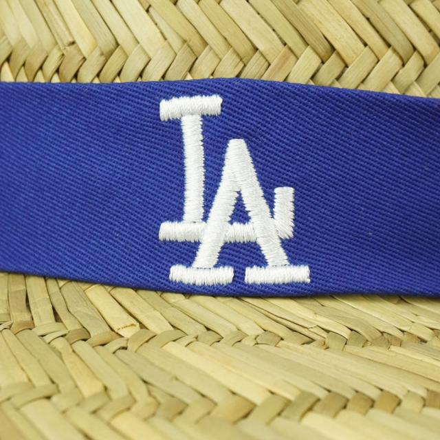LA ドジャース ストローハット ロサンゼルス ドジャース 公式グッズ 男女兼用 ハットフォーティー