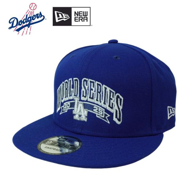 NEW ERA ニューエラ 帽子9FIFTY スナップバック 2025 ワールドシリーズキャップ 9502025 ワールドシリーズチャンピオンズロサンゼルス ドジャース LA DODGERS MLBロイヤル×ネイビー×グレー 青 白　灰色メジャーリーグ 大谷翔平 山本由伸SNAPBA