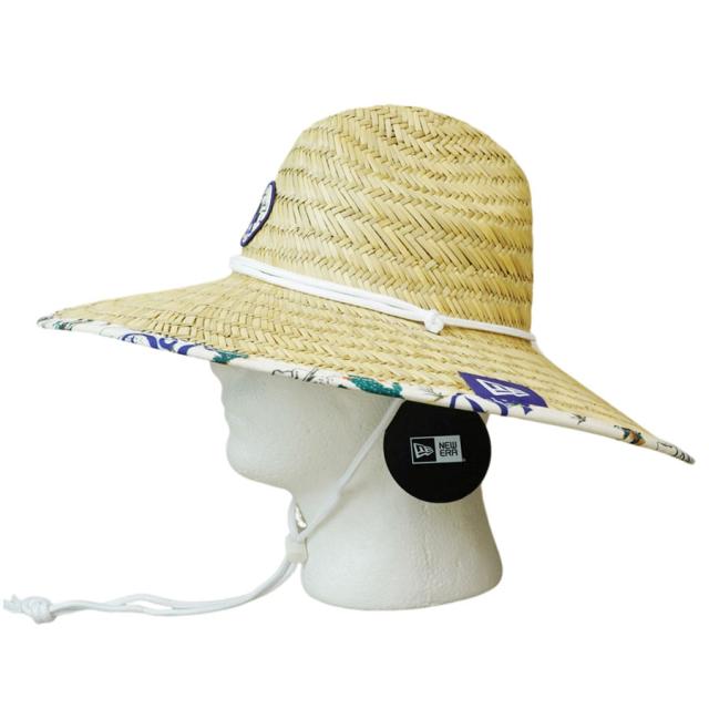 NEW ERA ニューエラロサンゼルス ドジャース公式STREW HAT ストロー