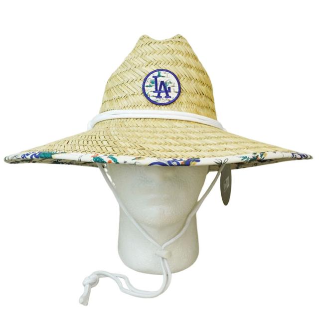 NEW ERA ニューエラロサンゼルス ドジャース公式STREW HAT ストロー