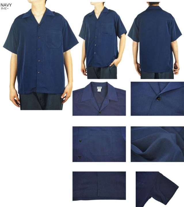 CALTOP キャルトップ カルトップメンズ シャツ【クリックポスト発送】3003 SS SHIRTSショートスリーブシャツBLACK(ブラック) KHAKI(カーキ) BLUE(ブルー) NAVY(ネイビー)男女兼用 黒 紺 ベージュ 青 半袖 チカーノ ロサンゼルス HIPHOP_1