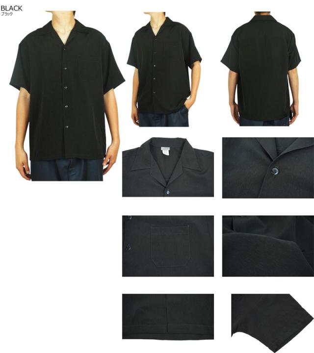 CALTOP キャルトップ カルトップメンズ シャツ【クリックポスト発送】3003 SS SHIRTSショートスリーブシャツBLACK(ブラック) KHAKI(カーキ) BLUE(ブルー) NAVY(ネイビー)男女兼用 黒 紺 ベージュ 青 半袖 チカーノ ロサンゼルス HIPHOP_3