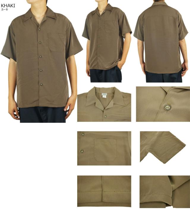 CALTOP キャルトップ カルトップメンズ シャツ【クリックポスト発送】3003 SS SHIRTSショートスリーブシャツBLACK(ブラック) KHAKI(カーキ) BLUE(ブルー) NAVY(ネイビー)男女兼用 黒 紺 ベージュ 青 半袖 チカーノ ロサンゼルス HIPHOP_5