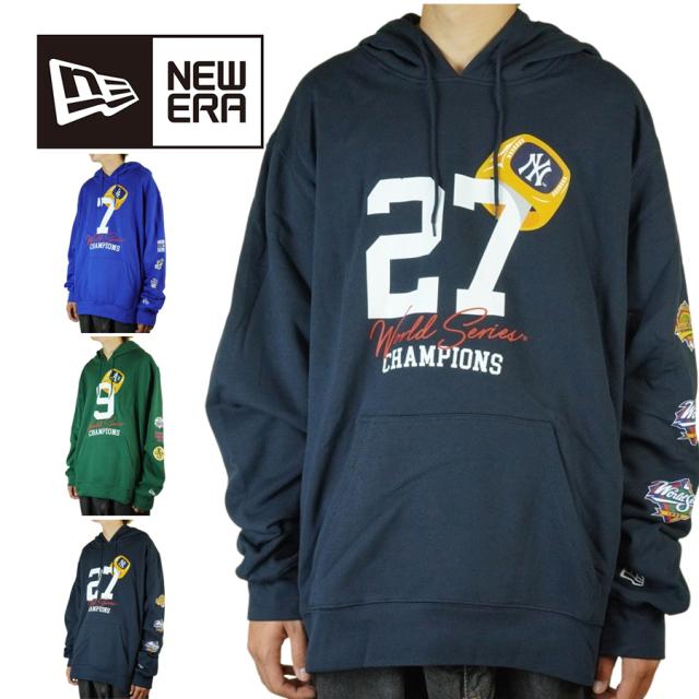 ニューエラ NEW ERAメンズ パーカー30467AL00 COUNT THE RINGS HOODIE カウント ザ リングス フーディOAKLAND A'S GREEN(アスレチックスグリーン) NY YANKEES NAVY(ヤンキースネイビー)LA DODGERS BLUE(ドジャースブルー)ニューヨーク ロサンゼ