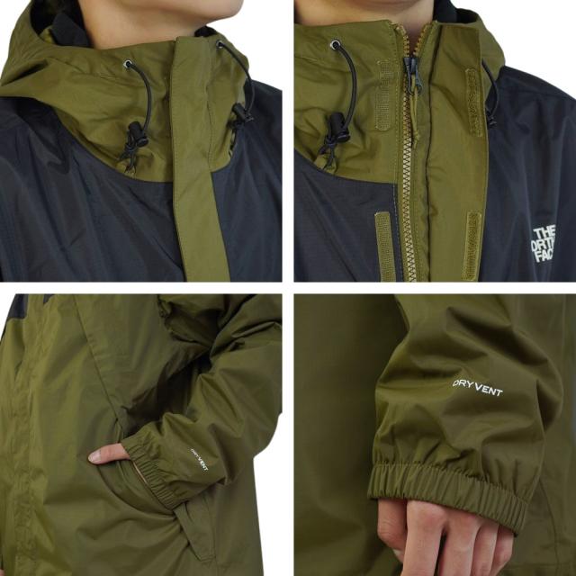 ノースフェイスTHE NORTH FACEメンズ ジャケットM ANTORA TRICLIMATEメンズ アントラ トリクラメイトミリタリーオリーブ/ブラックファイアリーレッド/ブラックブラック/バナディスグレーマウンテンパーカー フリース 3way 3in1_4