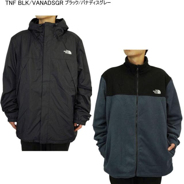ノースフェイスTHE NORTH FACEメンズ ジャケットM ANTORA TRICLIMATEメンズ アントラ トリクラメイトミリタリーオリーブ/ブラックファイアリーレッド/ブラックブラック/バナディスグレーマウンテンパーカー フリース 3way 3in1_13