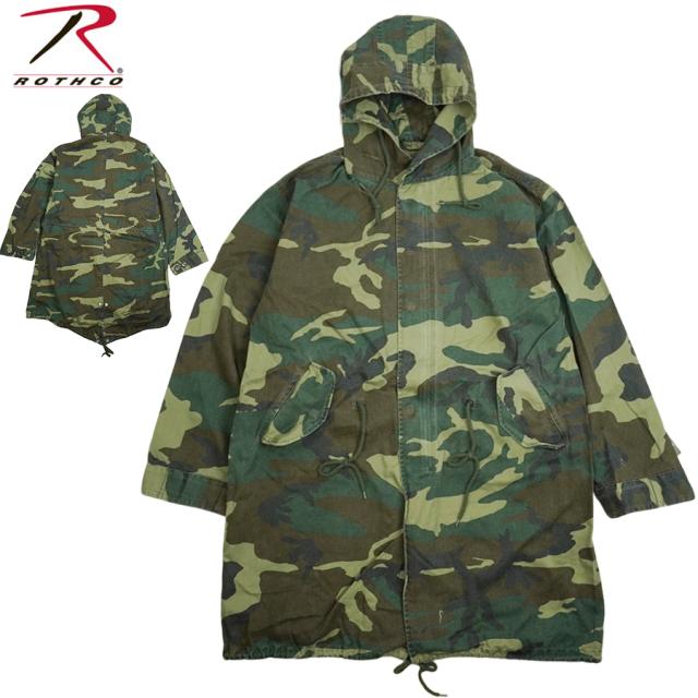 ロスコ ROTHCOメンズ ジャケットM-51 ヴィンテージ フィッシュテールパーカM-51 VINTAGE FISHTAIL PARKAWOODLAND CAMO ウッドランドカモ迷彩 カモフラ ミリタリー 男女兼用 10,289円
