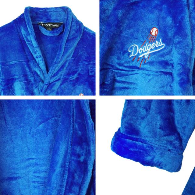 ロサンゼルス ドジャース公式グッズバスローブ SILK TOUCH ROBE シルク