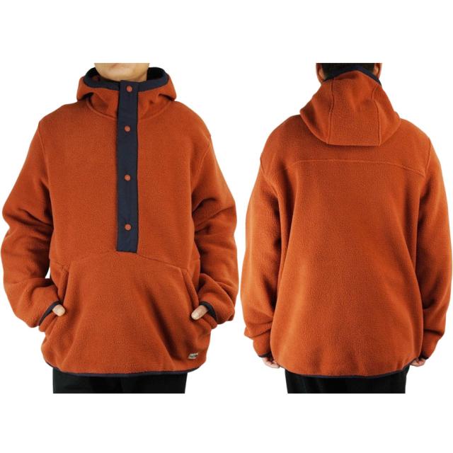 ノースフェイスTHE NORTH FACEメンズ フリースM CARBONDALE 1/4 SNAPカーボンデイル 1/4スナップBRNDYBN/AVIATORNAVY(ブラウン/ネイビー) TNF BLACK(ブラック)フリース ボア 紺 黒 茶 アウトドア プルオーバー_5