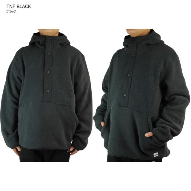 ノースフェイスTHE NORTH FACEメンズ フリースM CARBONDALE 1/4 SNAPカーボンデイル 1/4スナップBRNDYBN/AVIATORNAVY(ブラウン/ネイビー) TNF BLACK(ブラック)フリース ボア 紺 黒 茶 アウトドア プルオーバー_1