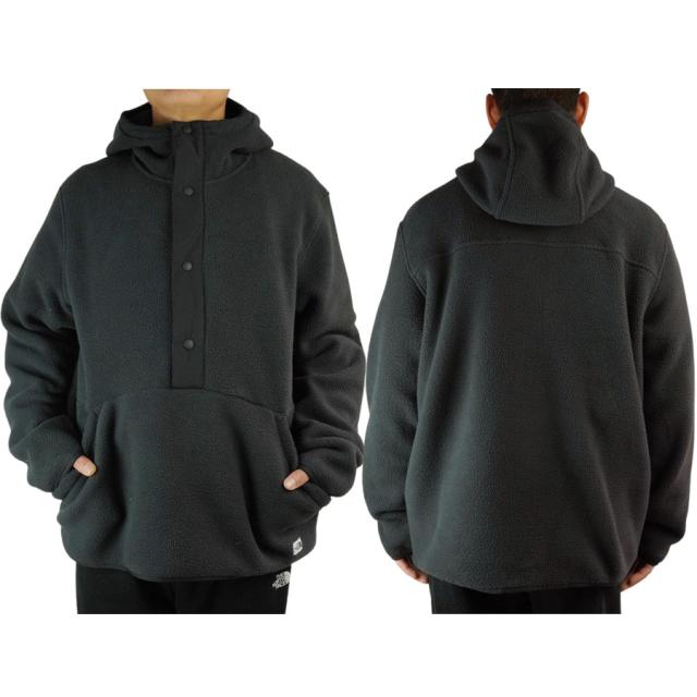 ノースフェイスTHE NORTH FACEメンズ フリースM CARBONDALE 1/4 SNAPカーボンデイル 1/4スナップBRNDYBN/AVIATORNAVY(ブラウン/ネイビー) TNF BLACK(ブラック)フリース ボア 紺 黒 茶 アウトドア プルオーバー_2