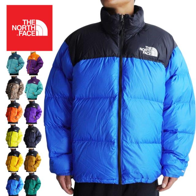 ノースフェイスUSA企画 日本未発売THE NORTH FACEメンズ ジャケットM 1996 RTRO NPSE JKT1996 レトロヌプシジャケットイエロー パープル ブラウン ブラック グリーン ブルー カモフラージュ オレンジ黒 青 紫 黄色 紺 ストリート スローバッ