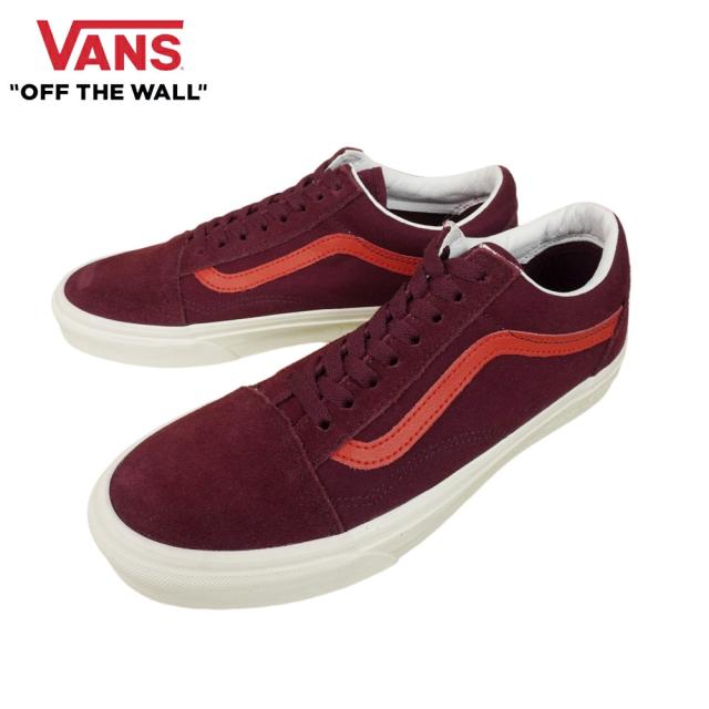 バンズ VANS ヴァンズOLD SKOOL オールドスクールSECRET LOVER Eスウェード スエード バーガンディーメンズ レディース スニーカー 靴 スケボーローカット エンボス ストリート Y2K