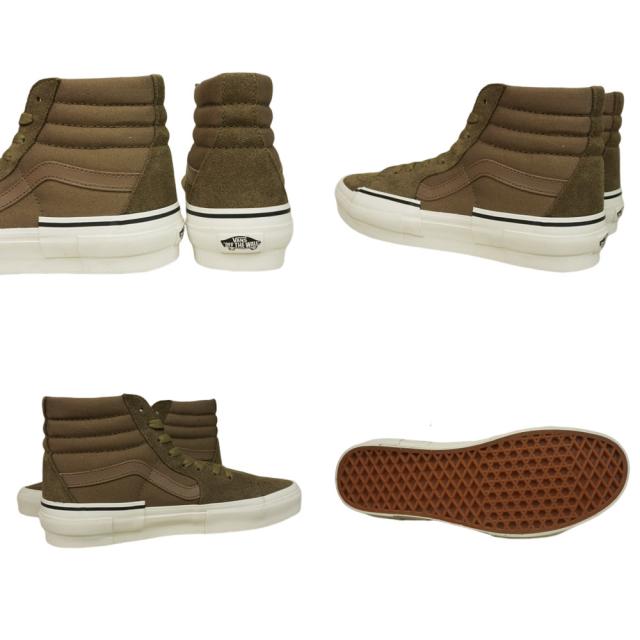 バンズ VANS ヴァンズSK8-HI REARRANGE スケートハイ リアレンジ スケーターハイTONAL KANGAROO ベージュ ホワイト 白 ブラウンメンズ レディース スニーカー 靴 スケボー ハイカット バンズ VANS ヴァンズSK8-HI REARRANGE スケートハイ リアレンジ