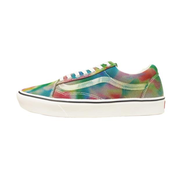 バンズ VANS ヴァンズスニーカー オールドスクールCOMFYCUSH OLD SKOOL 箱無しコンフィクッシュ (IN BLOOM)MULTI/TRUE WHITEインブルーム マルチ トゥルーホワイトメンズ レディース スニーカー 靴 スケボー sk8 ストリート ローカット