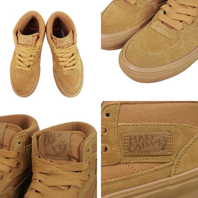 バンズ VANS ヴァンズ【箱無し】SKATE HALF CAB スケートハーフキャブMONO CHOCOLATE BROWN/GUMメンズ レディース スニーカー 靴 スケボーモノトーン チョコレート ブラウンガムベージュ こげ茶 バーガンディー 茶系_3