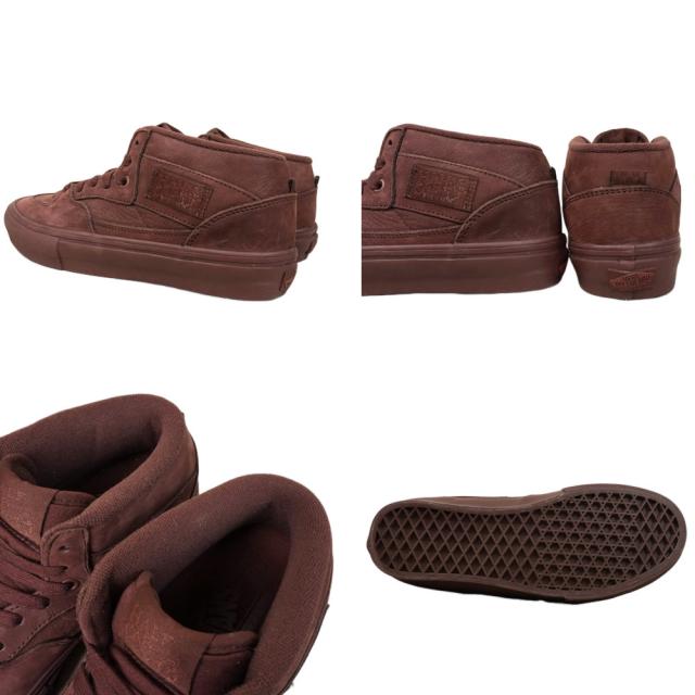 バンズ VANS ヴァンズ【箱無し】SKATE HALF CAB スケートハーフキャブMONO CHOCOLATE BROWN/GUMメンズ レディース スニーカー 靴 スケボーモノトーン チョコレート ブラウンガムベージュ こげ茶 バーガンディー 茶系_7
