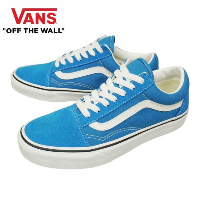 VANS スニーカーVANS ヴァンズ バンズ【箱なし】OLD SKOOL オールドスクールCOLOR THEORY MEDITERRANIAN BLUEカラーセオリー メディテレーニアン ブルースエードレザー 青 ワントーンカラーメンズ レディース スニーカー 靴 ローカット スケ