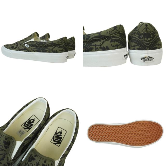 VANS スニーカーVANS ヴァンズ バンズ【箱なし】CLASSIC SLIP ON