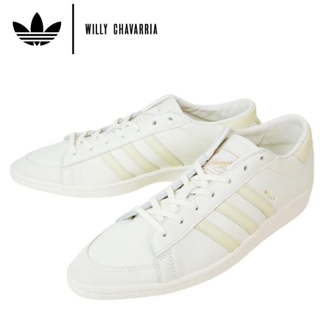 アディダス ADIDASWILLY CHAVARRIA JABBAR DRESSウィリー・チャバリア コラボレーション ジャバードレスOWHITE/WARVAN/CRNWHT オフホワイトメンズ 靴 スニーカー 白 メキシコ ストリート ギャング