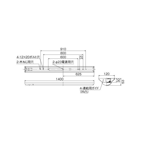 LEKTJ412204N-LS9《法人様限定》【東芝】【工事必要】【セット商品】TENQOOLED非常用照明器具