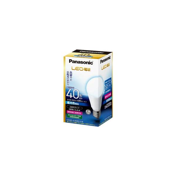 LDA4DGSK4(10)【Panasonic】１個1(税込￥1518)LED電球E26口金白熱球４０Ｗ相当10個セット