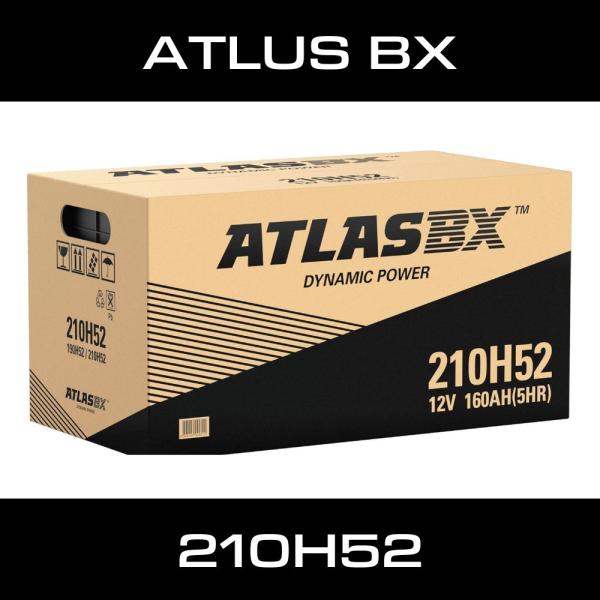 アトラス バッテリー 210H52 農機・大型・船舶 用 高性能 ATLAS BX 190H52 195H52 互換