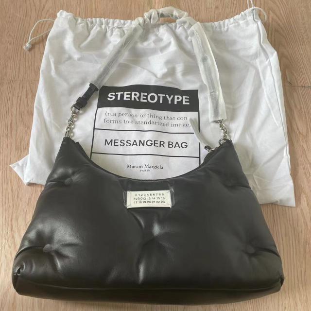 Maison Margiela ミディアム黒 チェーンショルダー レザー
