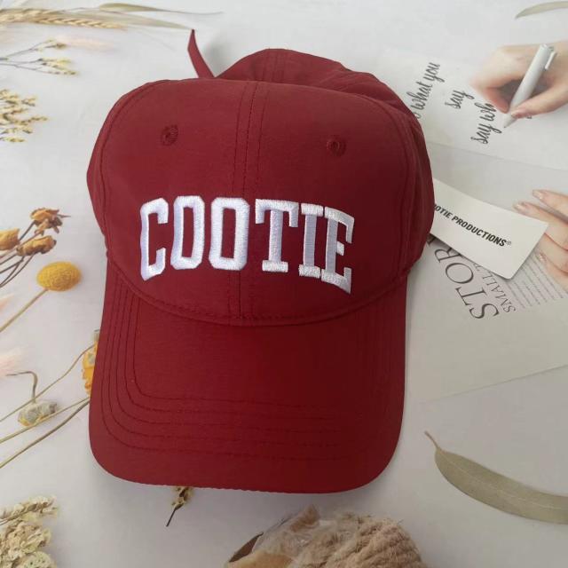 cootie 60/40 Cloth 6 Panel Cap 帽子 COOTIE 60/40 CLOTH 6 PANEL CAP/RED