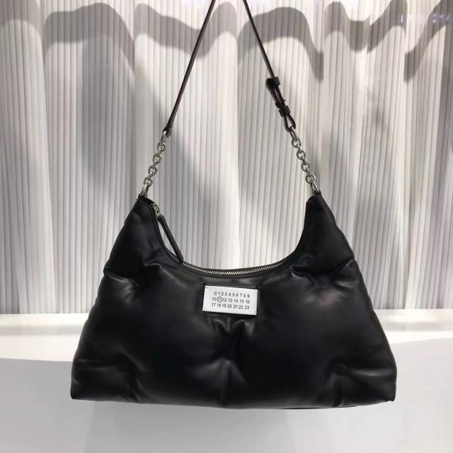 Maison Margiela ミディアム黒 チェーンショルダー レザー
