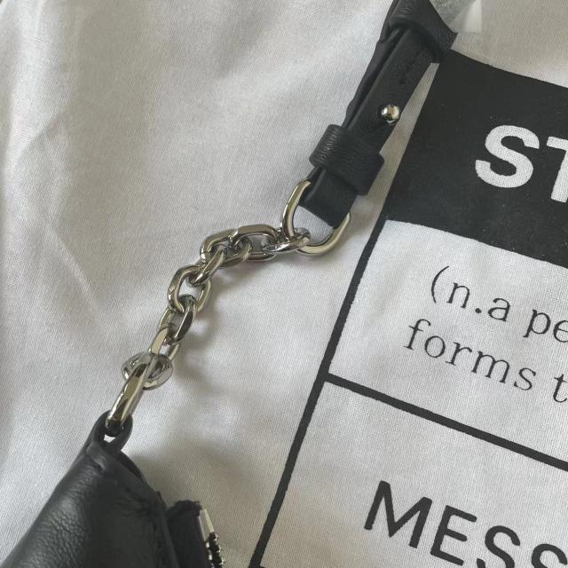 Maison Margiela ミディアム黒 チェーンショルダー レザーの通販