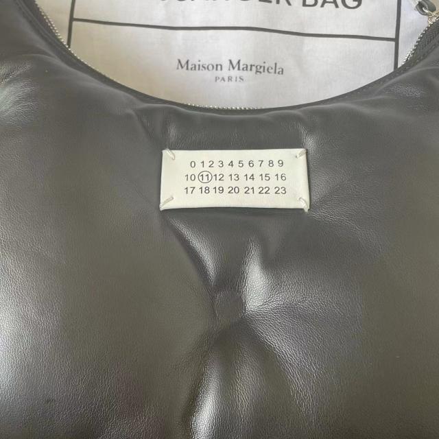 Maison Margiela ミディアム黒 チェーンショルダー レザー Maison Margiela ミディアム黒 チェーンショルダー レザーの通販