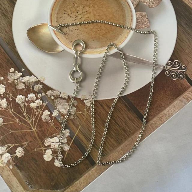 h'eres TOBARI ZOE SINGLE NECKLACE 45cm ヒアーズ・完売品】H'ERES