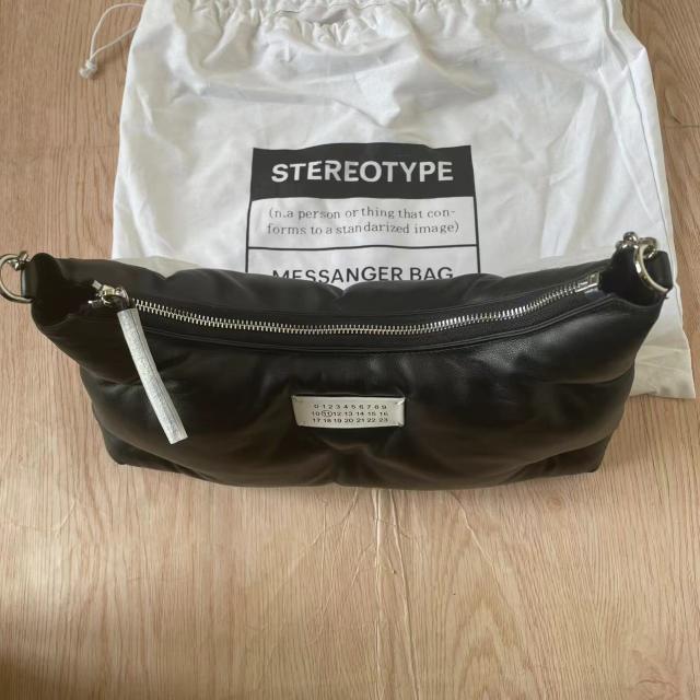 Maison Margiela ミディアム黒 チェーンショルダー レザー