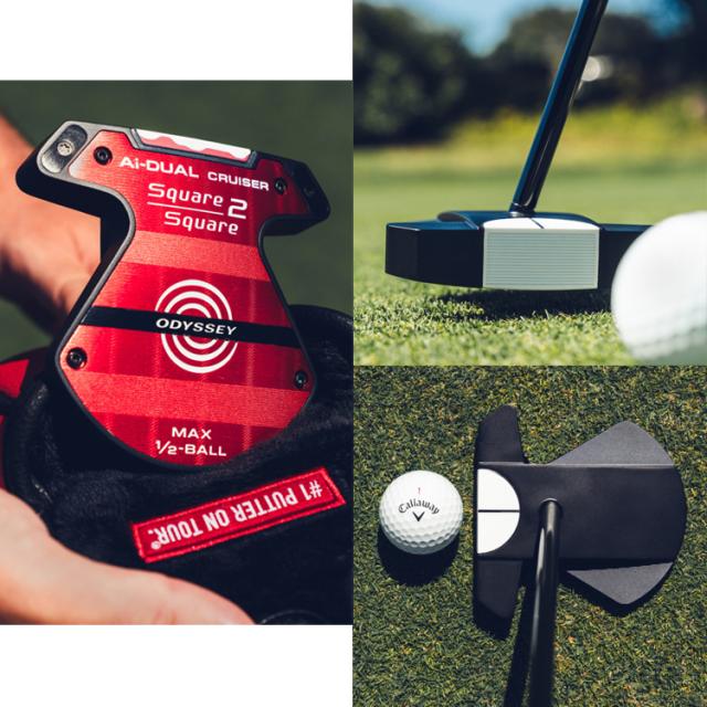 ODYSSEY WHITE STEEL 2ボール　// 中尺パター オデッセイ 中尺 2ボール ODYSSEY WHITE STEEL 2ボール // 中尺パター