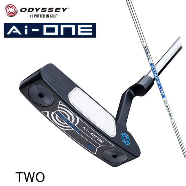 【パター・即日発送】オデッセイ Ai-one トゥー クランクネック パター ストロークラボシャフト ODYSSEY  Ai-one TWO CH PUTTER