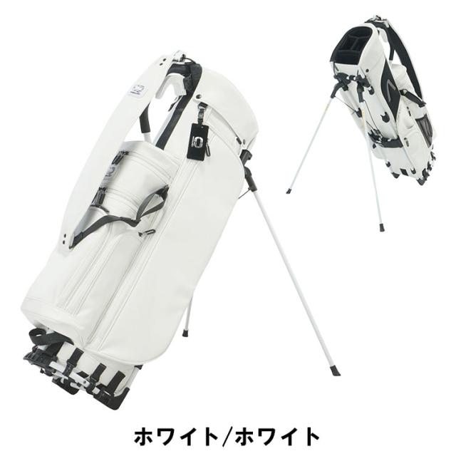   キャディーバック　シルバー スタンド式　ネームプレート ネームプレート彫刻無料】【数量限定】アーマーイン スタンドバッグ