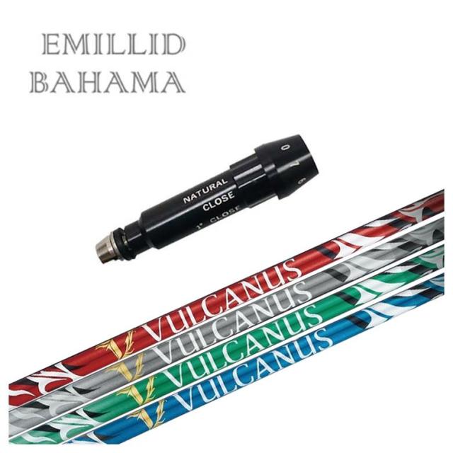 【スリーブ付きシャフト】 エミリッドバハマ スリーブ 日本シャフト NIPPON SHAFT VULCANUS バルカヌス シャフト