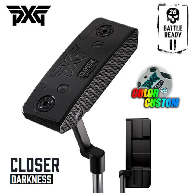 【パター・受注生産】PXG バトルレディ2 ダークネス BATTLE READY2 DARKNESS クローザー パター CLOSER PUTTER