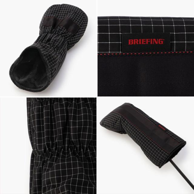 【DR用ヘッドカバー】ブリーフィング ゴルフ ドライバー用 ヘッドカバー D COVER RS BRIEFING GOLF BRG243G02 ブラック DR用ヘッドカバー】ブリーフィング ゴルフ ドライバー用 ヘッドカバー