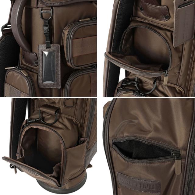 【ネームプレート彫刻無料】ブリーフィング ゴルフ カートキャディバッグ 8.5型 CR-6 #03 LC HOL BRIEFING GOLF HOLIDAY COLLECTION ホリデーコレクション BRG253D41_5