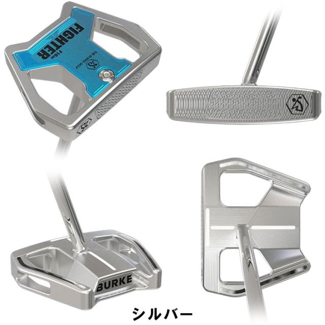 ３本セットです パター・受注生産】【ゼロトルクパター】 BURKE Golf FIGHTER Series