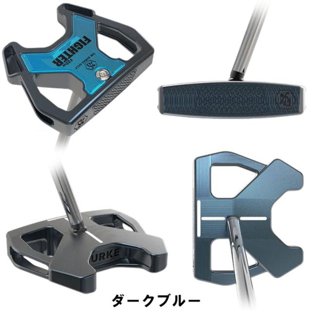 ゼロトルクパター】 BURKE Golf FIGHTER Series F22CC Putter バーク