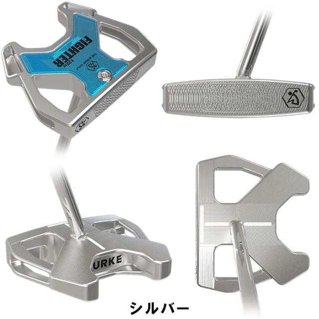 ゼロトルクパター】 BURKE Golf FIGHTER Series F22CC Putter バーク