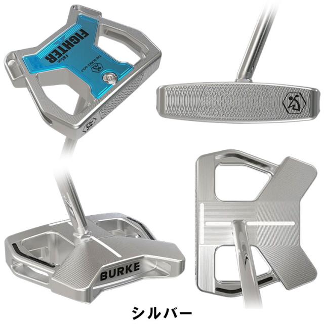 【パター・受注生産】【ゼロトルクパター】 BURKE Golf FIGHTER Series F35CC Putter バーク ゴルフ ファイターシリーズ スチールシャフト_2