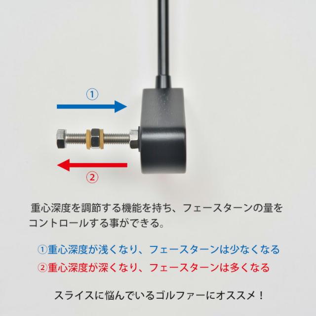 【練習器具】 アールイーゴルフ リバイバー プラス 男性用 RE GOLF REVIVER PLUS 重量系素振り棒_4