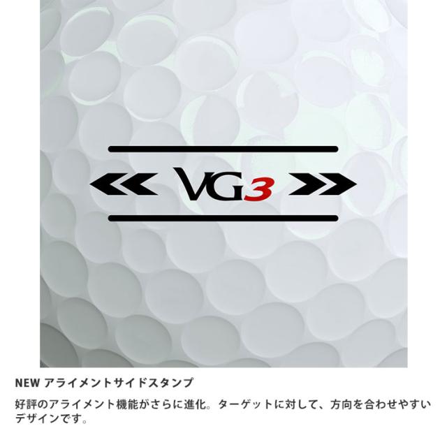【2ダースセット】 タイトリスト VG3 ゴルフボール 2ダース 24球入り Titleist 2022年 日本正規品